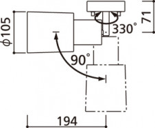 ODELIC �����ǥ�å� ���ݥåȥ饤�� OS047261ND1 �̿�4