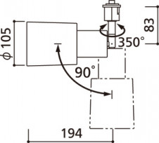 ODELIC �����ǥ�å� ���ݥåȥ饤�� OS047262NC1 �̿�5