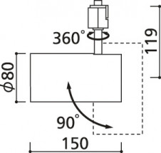 ODELIC �����ǥ�å� ���ݥåȥ饤�� OS047355LD �̿�3