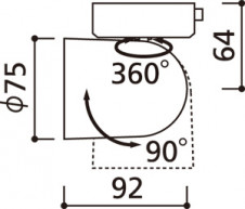 ODELIC ǥå ݥåȥ饤 OS256406 ̿5