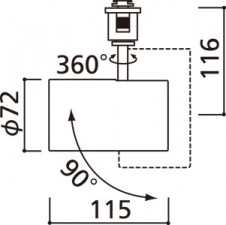 ODELIC �����ǥ�å� ���ݥåȥ饤�� OS256500ND �̿�4