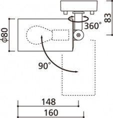 ODELIC ǥå ݥåȥ饤 OS256560WD ̿5