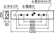 ODELIC �����ǥ�å� �١����饤�� XL251644P2 �̿�1