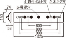 ODELIC �����ǥ�å� �١����饤�� XL501060P6E �̿�2