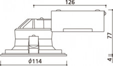 ODELIC �����ǥ�å� ������饤�� OD261100R �̿�5