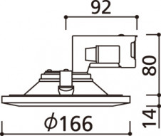 ODELIC �����ǥ�å� ������饤�� OD261675R �̿�5