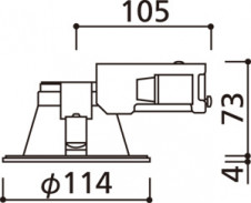 ODELIC �����ǥ�å� �������ƥꥢ�饤�� OD361439 �̿�2