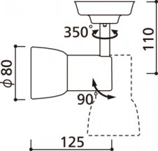ODELIC �����ǥ�å� ���ݥåȥ饤�� OS047156LR �̿�6