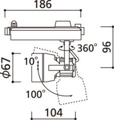 ODELIC �����ǥ�å� ���ݥåȥ饤�� XS413132H �̿�2