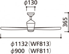 ODELIC ǥå 󥰥ե WF811 ̿4