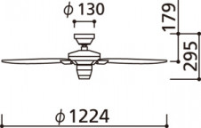 ODELIC �����ǥ�å� ������󥰥ե��� WF802P1 �̿�4