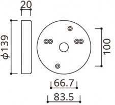 ODELIC �����ǥ�å� ��������桦���� PF284W �̿�1