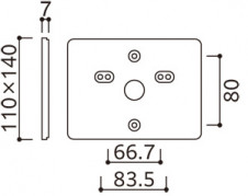 ODELIC ǥå 桦 PF227W ̿1