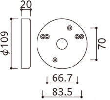 ODELIC �����ǥ�å� ��������桦���� PF285W �̿�1