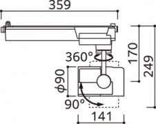 ODELIC �����ǥ�å� ���ݥåȥ饤�� OS030004HBC �̿�6