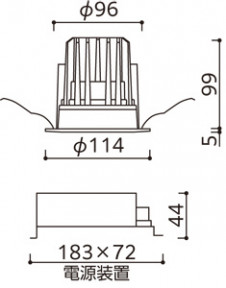 ODELIC ǥå 饤 OD361485R ̿5