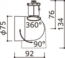 ODELIC ǥå ݥåȥ饤 OS256412R ̿4