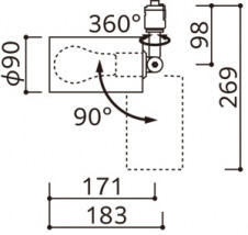 ODELIC ǥå ݥåȥ饤 OS256557LR ̿5