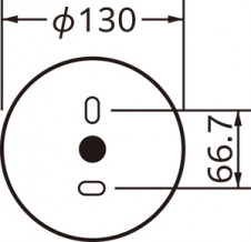 ODELIC ǥå Х롼饤 OW269046RG ̿3