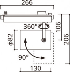 ODELIC �����ǥ�å� ���ݥåȥ饤�� XS511102P1 �̿�2