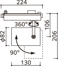 ODELIC �����ǥ�å� ���ݥåȥ饤�� XS512103P1 �̿�2