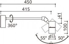 ODELIC �����ǥ�å� LED �������ƥꥢ�饤�� OG254935R1 �̿�3