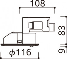 ODELIC ǥå ƥꥢ饤 OD361661R ̿5