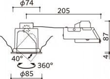 ODELIC ǥå 饤 OD361715BR ̿6