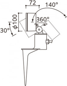 ODELIC ǥå ƥꥢ饤 OG264053WR ̿3