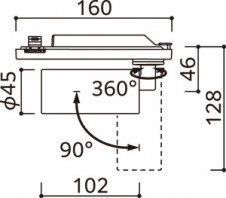 ODELIC ǥå ݥåȥ饤 OS256761BR ̿6