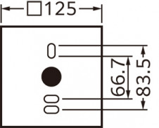 ODELIC �����ǥ�å� LED �֥饱�å� OB255311WR �̿�4