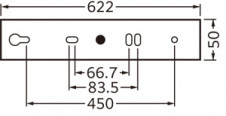 ODELIC �����ǥ�å� LED ���å���饤�� OB555063R �̿�4
