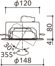 �����ˡ��ODELIC �����ǥ�å� LED ������饤�� OD361361BR | ���������̿����䡦����ƥꥢ���������Ρڥ饤�ȥ��������