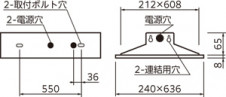 ODELIC �����ǥ�å� LED �١����饤�� XD504001R4E �̿�4