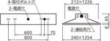 ODELIC �����ǥ�å� LED �١����饤�� XD504002R5A �̿�4