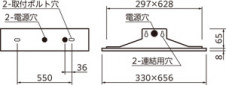 ODELIC �����ǥ�å� LED �١����饤�� XD504010R3C �̿�4