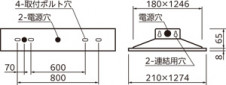 ODELIC �����ǥ�å� LED �١����饤�� XD504014R3B �̿�4