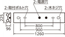 ODELIC �����ǥ�å� LED �١����饤�� XG554077R �̿�4