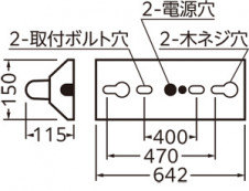 ODELIC �����ǥ�å� LED �١����饤�� XG554080R �̿�4