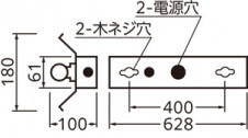 ODELIC �����ǥ�å� LED �١����饤�� XG554514R �̿�4