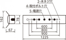 ODELIC �����ǥ�å� LED �١����饤�� XL501011R2B �̿�4