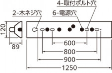 ODELIC �����ǥ�å� LED �١����饤�� XL551145R2 �̿�4