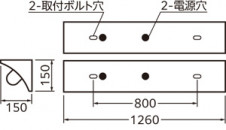 ODELIC �����ǥ�å� LED �١����饤�� XL551649R7H �̿�4