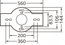 ODELIC �����ǥ�å� LED ��ȴ������ OP252621R �̿�4