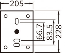 ODELIC �����ǥ�å� LED �֥饱�å� OB255199WR1 �̿�4
