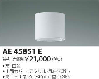 �������߾��� KOIZUMI ������ AE45851E �ᥤ��̿�