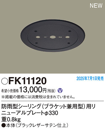 Panasonic ¾° FK11120 ᥤ̿