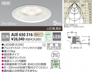 �������߾�����KOIZUMI��LED����������饤�ȡ��ɱ��ɼ�����AUE650316��