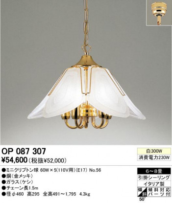 ODELIC �����ǥ�å� OP087307 OP087307 �ڥ����ȥ饤�� ��Ǯ�� �ߥ˥���ץȥ�� ����ץ�����|���饷�å������쥬��� �ѥ֥�å� �ڥ����ȥ饤�� ������ 6��8��|�ڥ����ȥ饤�� ������ ��Ǯ�� 100W�ʾ�