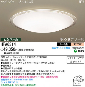 �ѥʥ��˥å��Ź� PANASONIC ������󥰥饤�� HFA6314 ���������Ϣ ������󥰥饤�� ���ʡ�TC̾���õ���� Clearloop 131��140